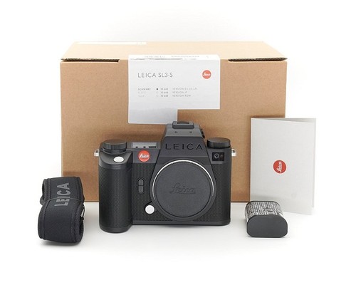 Leica sl3 gehäuse schwarz - leica,