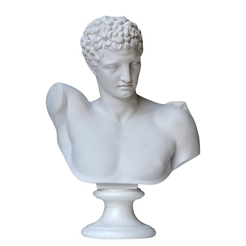 Hermes büste aus marmor - hermes,