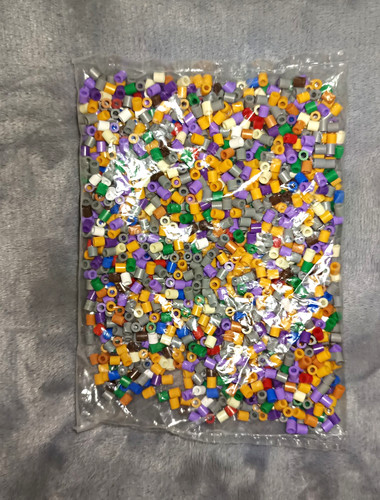Bügelperlen mix mehrfarbig - bügelperlen,