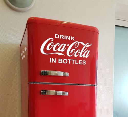 Aufkleber drink coca cola - coca, in