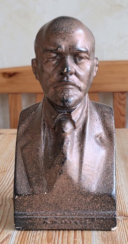 Alte lenin büste gips - alte,