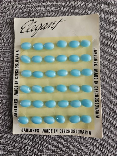 Vintage alte glasknöpfe - vintage,