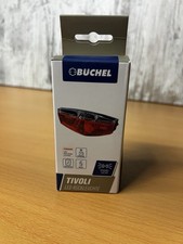 Büchel Tivolie LED Fahrrad Rücklicht mit Standlicht für Gepäckträger 50 + 80 mm