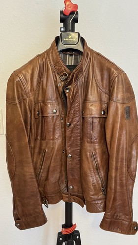 Belstaff gangster lederjacke - gangster,