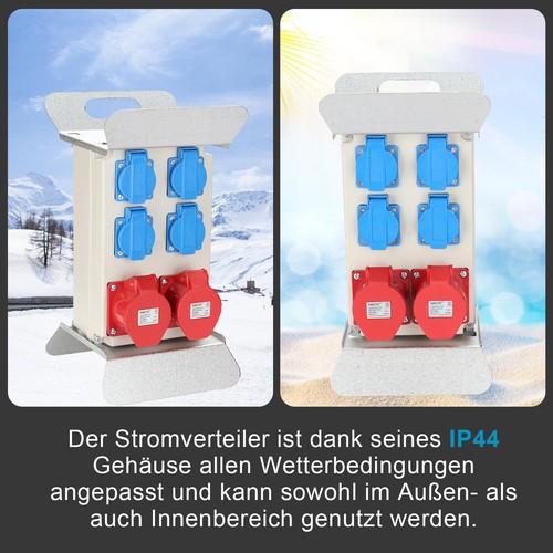 Stromverteiler baustelle cee - stromverteiler,