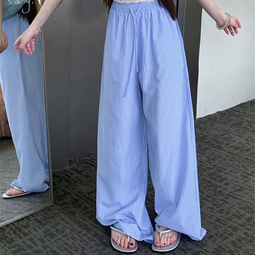 Modische gestreifte damenhose - modische,