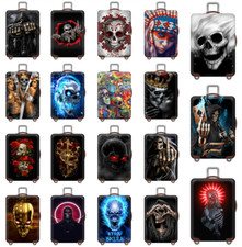 3D Drucken Skelett Reisekoffer Elastizität Schutzhülle Reisegepäck Staubschutz