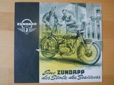 Zündapp prospekt modell ks - modell,