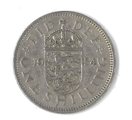 One shilling münze - shilling,