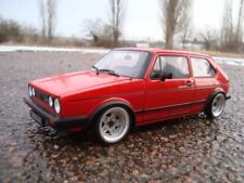 1:18 VW Golf 1 GTI Pirelli Tiefer Tuning mit 15 Zoll ATS Echt Alu Felgen