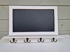 Wandtafel Shabbychic mit Haken