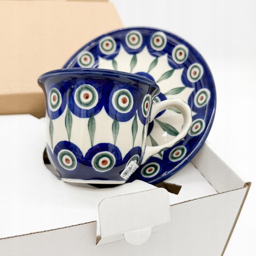 Tasse mit untertasse bunzlauer - tasse,