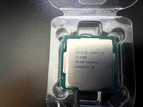 Intel 8100 cpu 3 - 8100, ghz