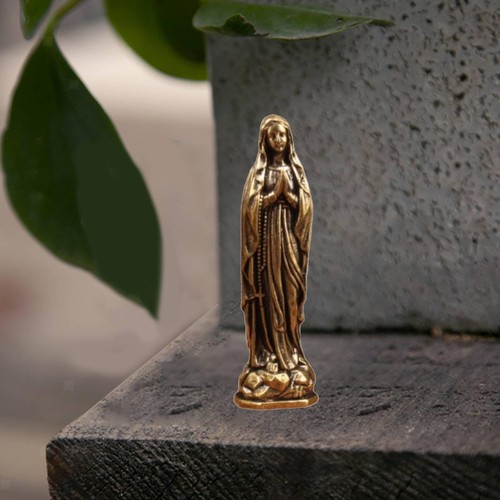 Kleine religiöse messingfigur - kleine,