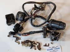 Yamaha DT175MX 2K4 Restteile Zündschloss Blinkerschalter Lichtschalter, gebrauch