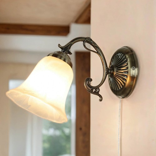 Orchidea wandlampe jugendstil - wandlampe,