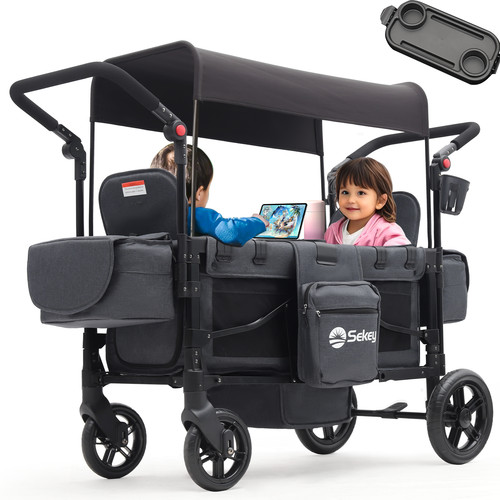 Bollerwagen faltbar mit dach - mit,