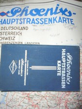 24269 PHOENIX Hauptstrassenkarte 1930 Harburger Gummiwarenfabrik  