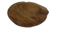Teak Holz Schale Deko Unikat 