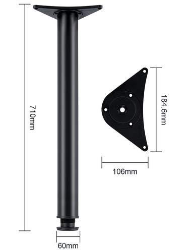 Stück tischbeine ø60mm - 4,