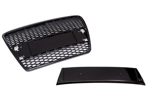Kühlergrill waben schwarz - waben,