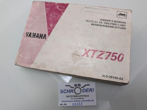 Yamaha xtz750 3ld tenere - xtz750,