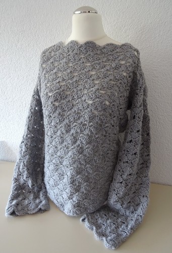 100 alpaka pullover grau - alpaka,