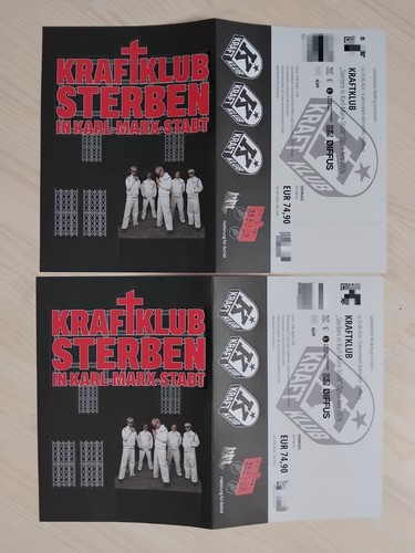 Kraftklub hamburg - 2x,