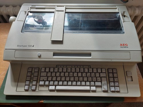 Schreibmaschine aeg olympia - schreibmaschine,