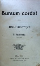 Sursum corda! Mai-Konferenzen; Hubertus, P.:
