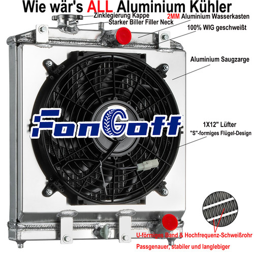 Reihig kühler lüfter - reihig,