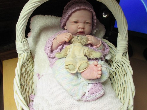 Baby puppe lebensecht - puppe,