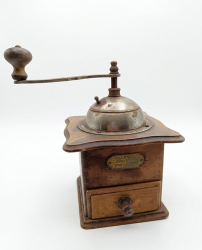 Antike kaffeemühle 1930 - antike, um