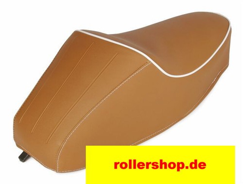 Sitzbank vespa v50 mono braun - sitzbank,