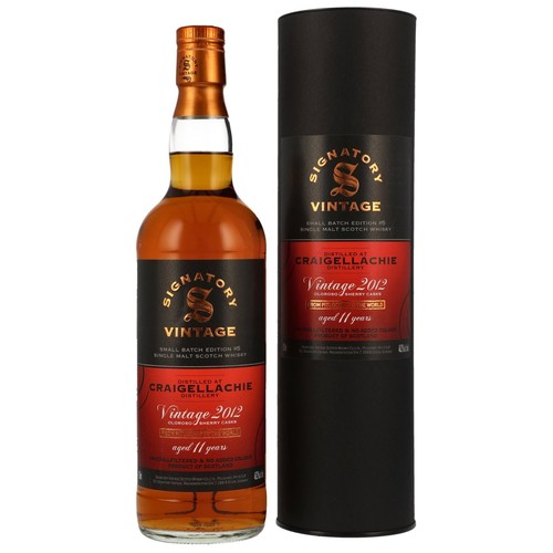 Sherry cask craigellachie - craigellachie, 2012