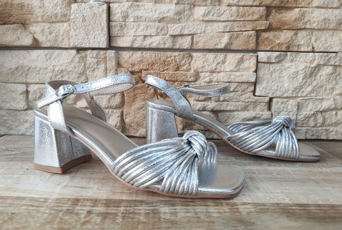Sandalen frauen silber - silber, mit