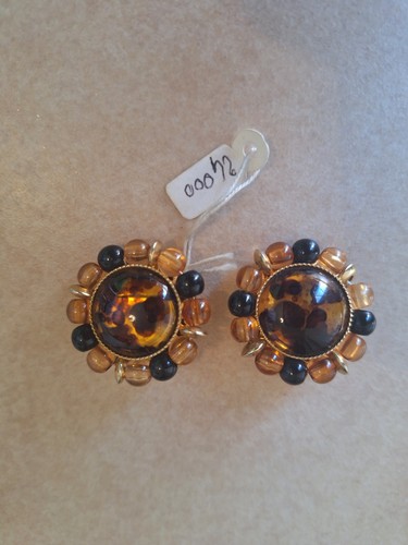 Ohrstecker clip vergoldet - ohrstecker,