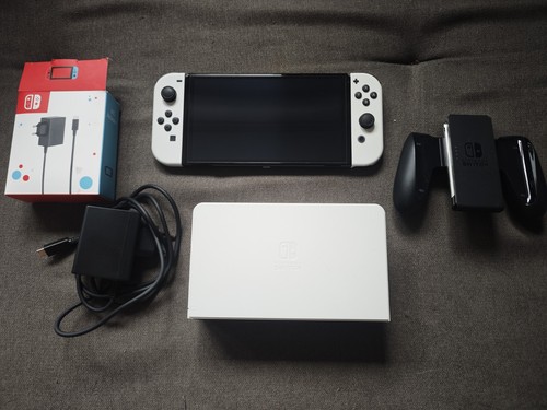 Nintendo switch oled weißs - switch,