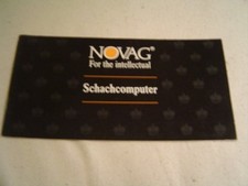 Schachcomputerprospekt Novag
