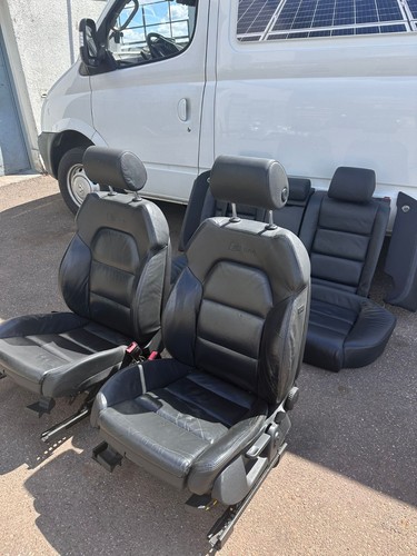 Audi ledersitze schwarz - 4f,