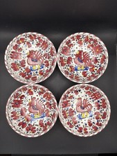 4 x Deruta Italien Majolika