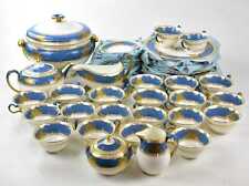 WEDGWOOD COLUMBIA PUDERBLAU GESCHIRR, *EINZELN VERKAUFT, WÄHLEN SIE AUS*