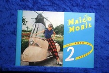 Maico Mobil 1952 Prospekt (M1083) FAKSIMILE Archiv Verlag