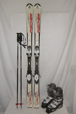 FISCHER " VIRON " TOP SKI ALLROUND CARVER 165 CM + SKISCHUHE GR:43 IM SET.