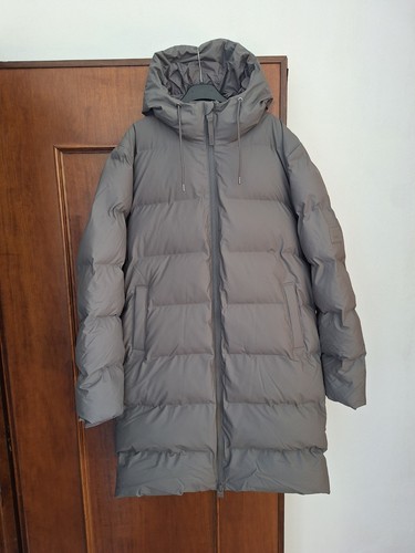 Rains daunenjacke lang - daunenjacke,