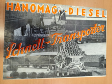 Prospekt Hanomag Schnell Transporter ST / SS 55 Zugmaschine Traktor brochure KZ