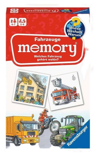Ravensburger fahrzeuge memory - ravensburger,