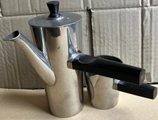 Vintage Chrom Kaffeekanne