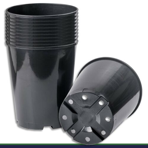 Pflanztopf 7 l schwarz - x,