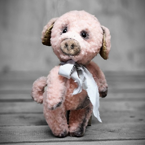 Vintage künstler schwein - vintage, künstler-schwein